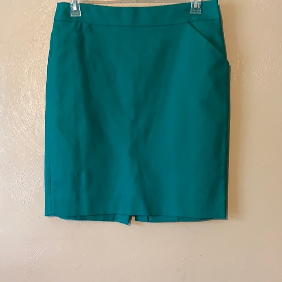 J. Crew Skirts 7 J Crew Green Skirt Size 12 Poshmark